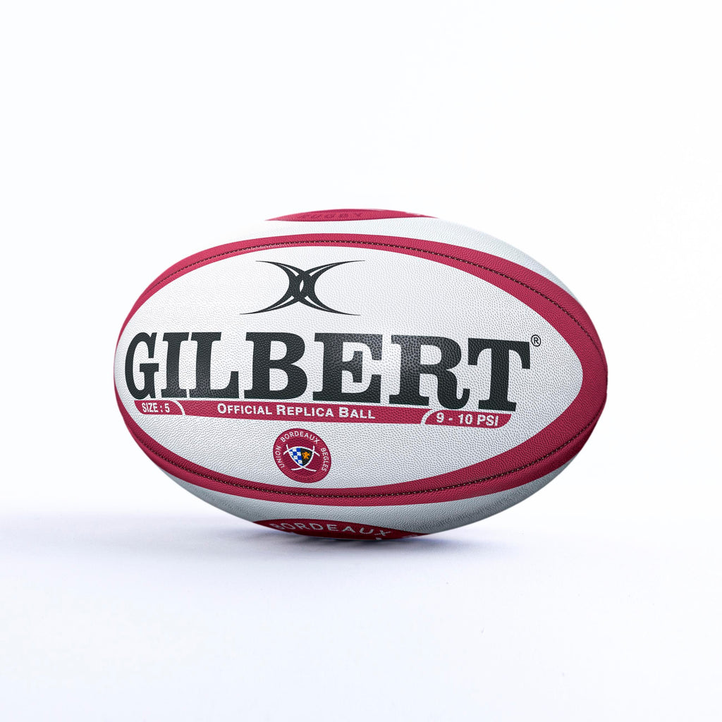 GILBERT Bordeaux UBB Replica Rugby Ball Size 5
