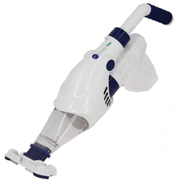 GRE Electric Vac Pool Vacuum Cleaner - Battery Powered 37l/h