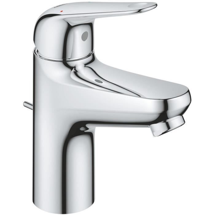 GROHE Swift - Single-Lever Basin Mixer Tap - 24316001 - Chrome - Size S - Water Saving