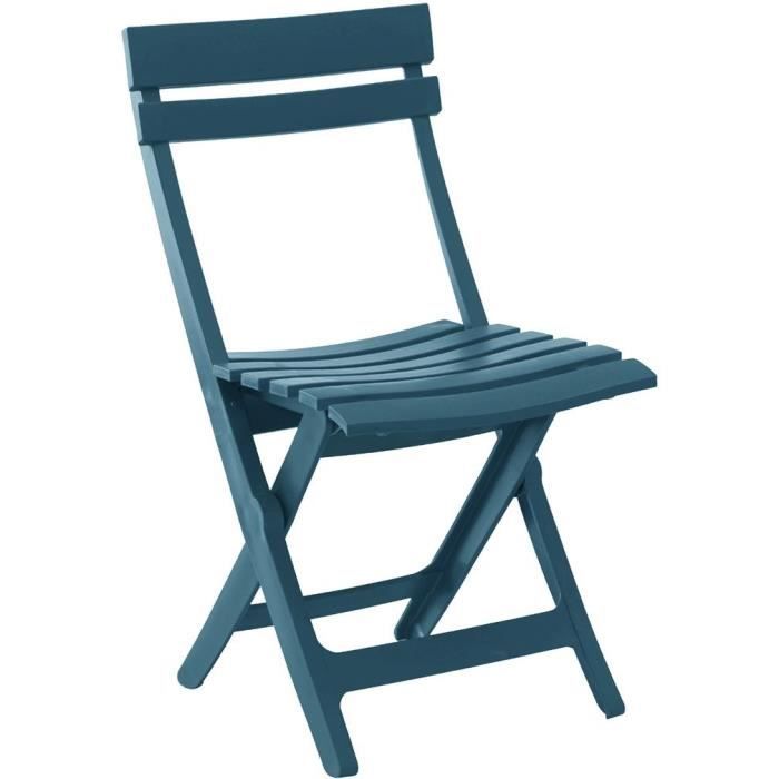 GROSFILLEX Folding Chair MIAMI Mineral Blue