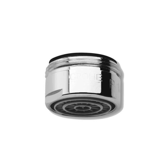 GROHE Aerator - Spare Part 13929000 - External Thread M 24 x 1 - Class A - Grey/Silver