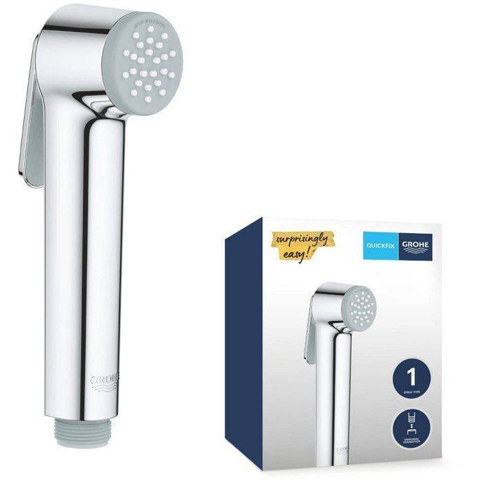 GROHE Vitalio Shower Head - 1 Spray Pattern - Anti-Scald Technology - Water Saving