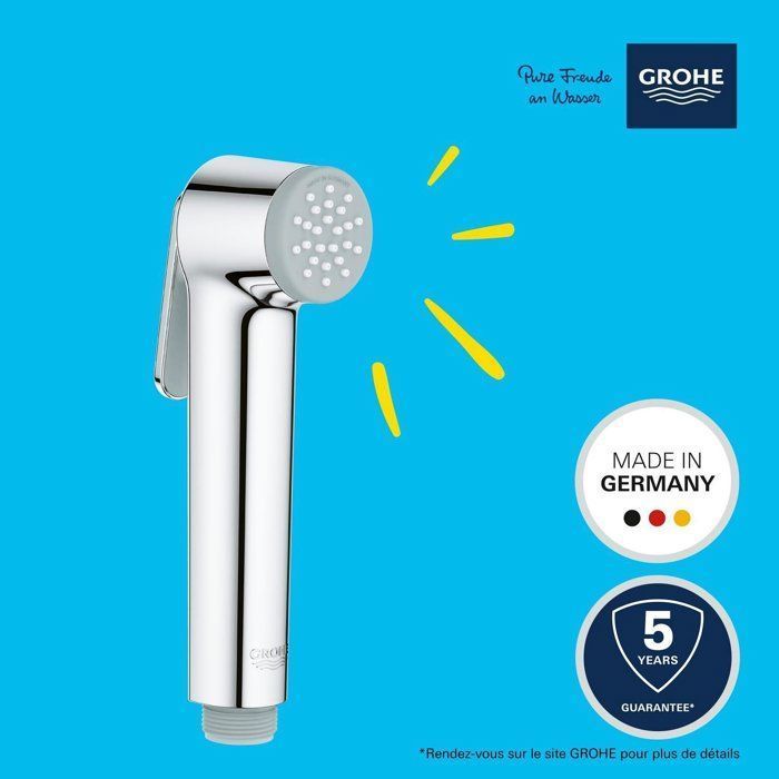 GROHE Vitalio Shower Head - 1 Spray Pattern - Anti-Scald Technology - Water Saving