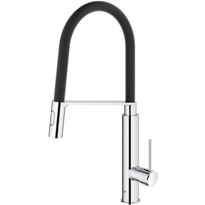 GROHE Concetto 31491000 Kitchen Mixer Tap, Professional Swivel Spout, 360° Rotation
