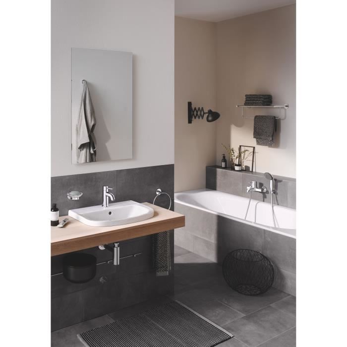 GROHE Start Classic Basin Mixer Tap, Pop-Up Waste, Water Saving, 34 mm Hole Width