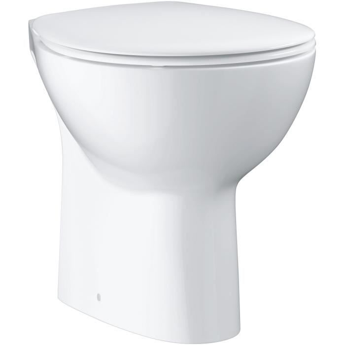 GROHE Bau Ceramic Toilet Seat - Duroplast - Alpine White - SoftClose