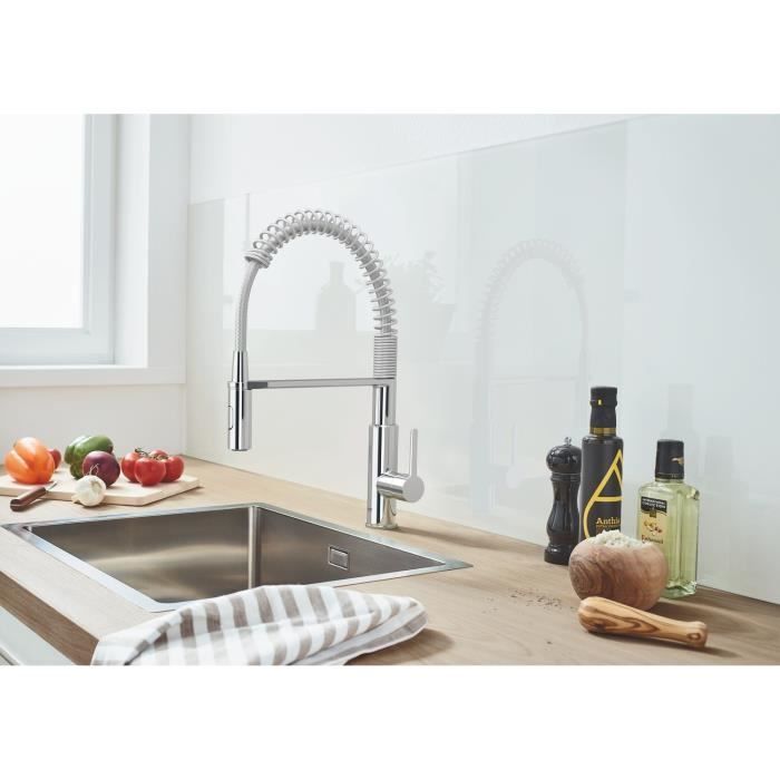 GROHE TAP Kitchen Sink GET - Mixer Monocomande 2 Jets - 30361000