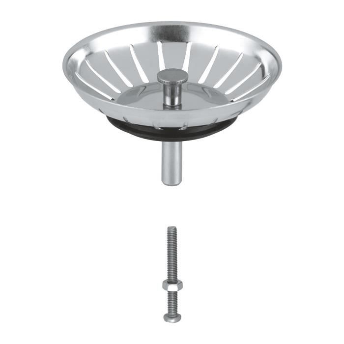 GROHE Sink Drain - Stainless Steel - Grid-Type - Internal