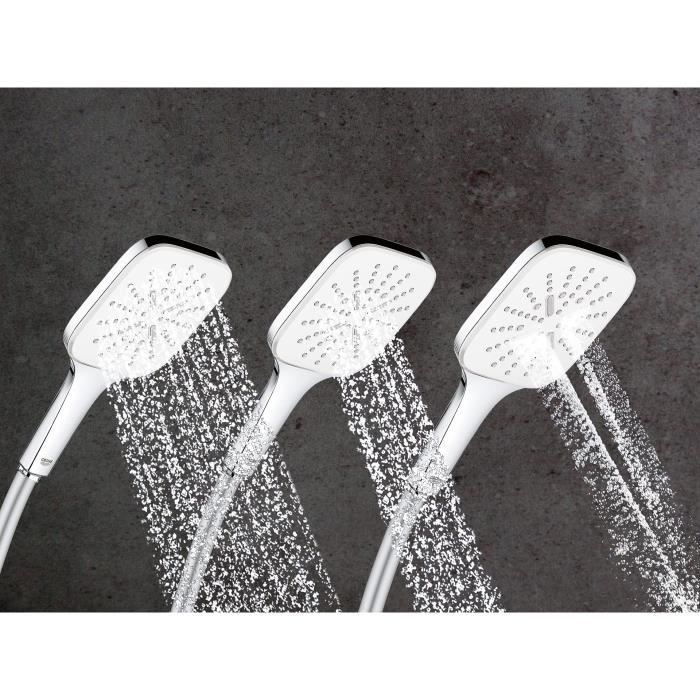GROHE Shower Set 3-Jet with Bar - EcoJoy - Chrome