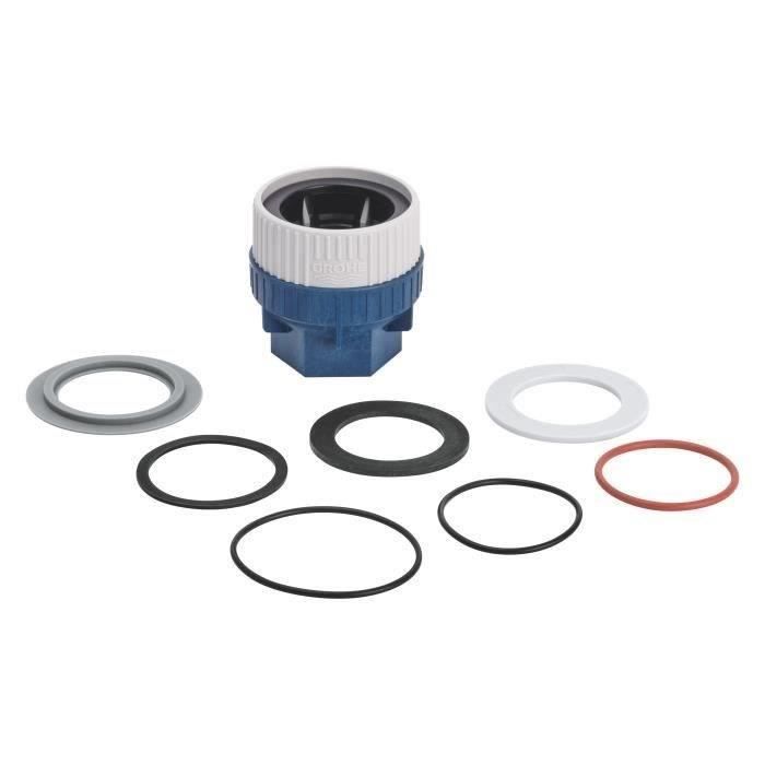 GROHE QUICKFIX Surface-Mounting Kit - 48477000 - White Plastic