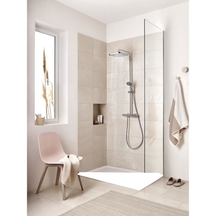 GROHE - Vitalio Comfort 250 - 250 mm Overhead Shower - Uniform Spray - Anti-Limescale