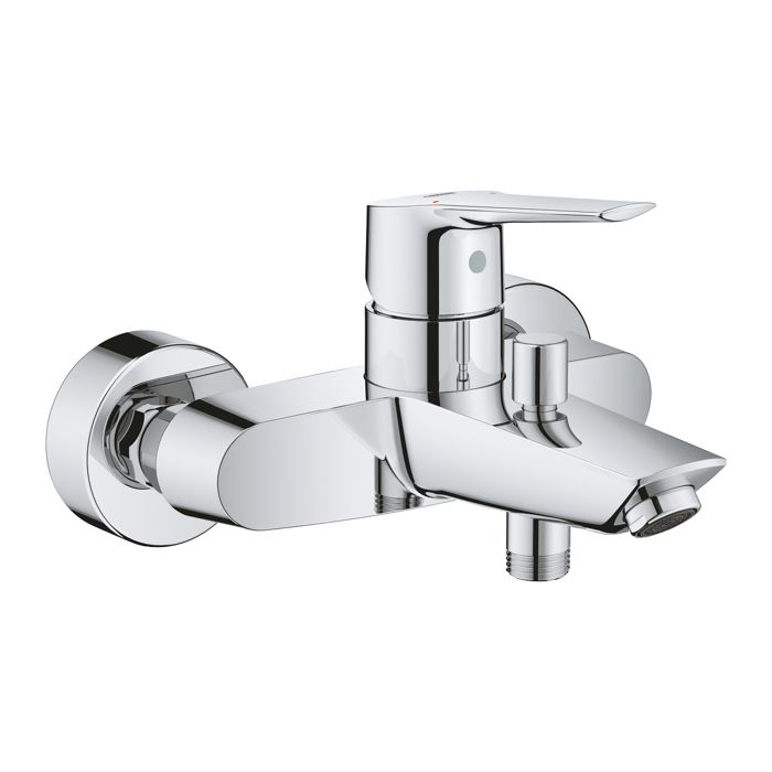 GROHE Start Bath/Shower Mixer - Chrome - Wall Mounted - Automatic Diverter - Water Saving