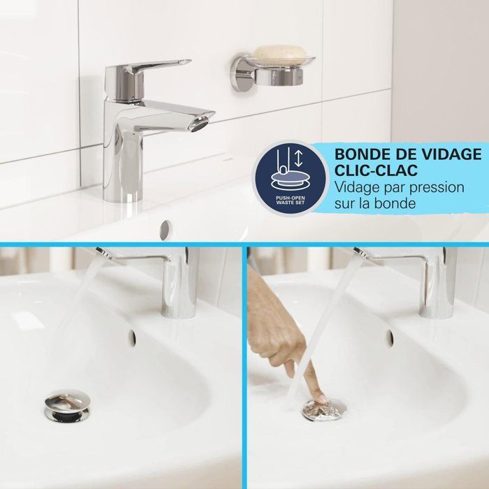 GROHE START Chrome Single-Hole Bath/Shower Mixer Tap - 23229002
