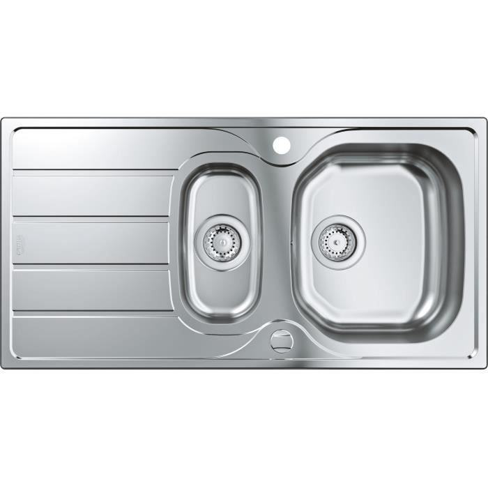 GROHE Sink - Stainless Steel - Surface-Mounted - 965 x 500 mm - K200