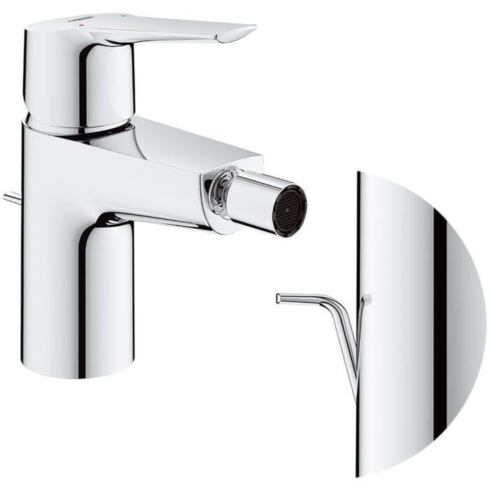 GROHE Single-lever Bidet Mixer Tap - Size S - Metal - Straight - Grey