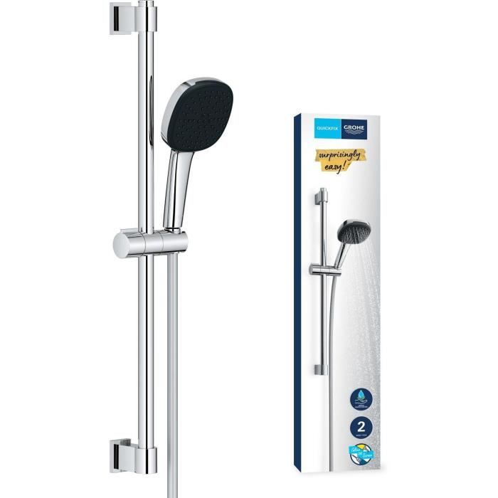 GROHE Vitalio Comfort 110 Shower Set 26398001 - 2 Spray Shower Head - Chrome Finish 2-spray