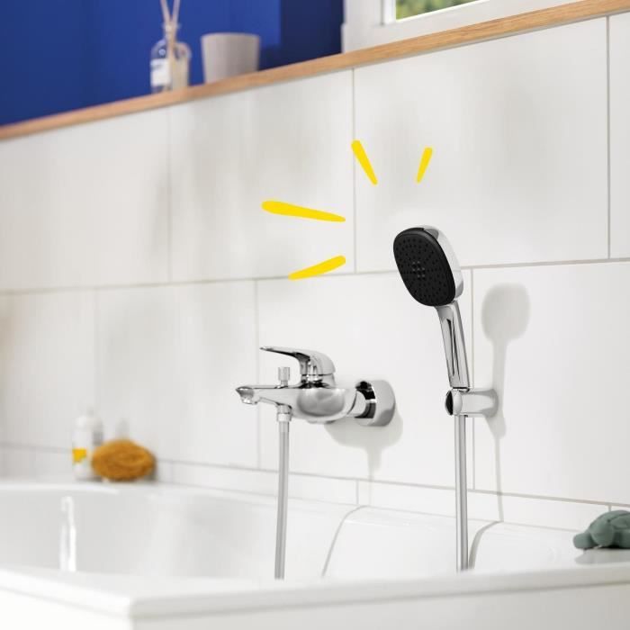 GROHE Vitalio Comfort 110 Shower Set 26399001 - 2 Spray Shower Head - Chrome Finish 2-spray