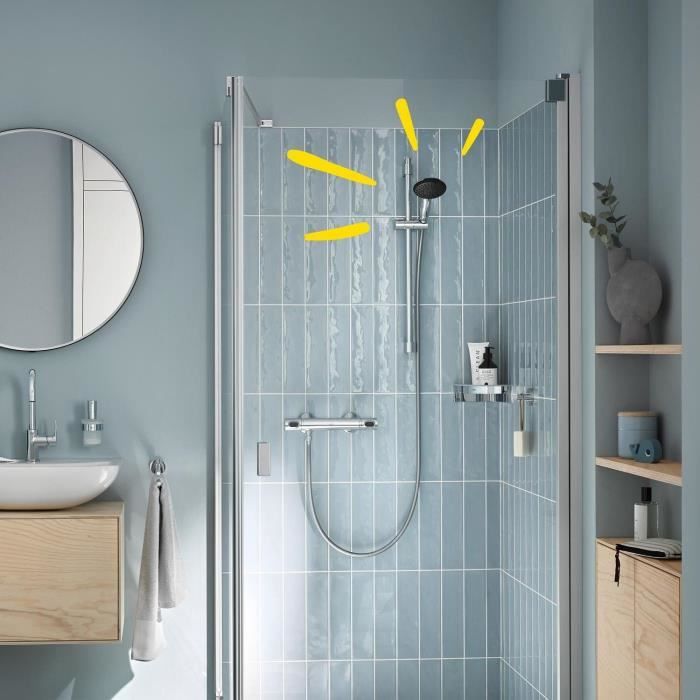 GROHE Vitalio Start 110 Shower Head 27940001 - Rain Spray - Chrome Finish