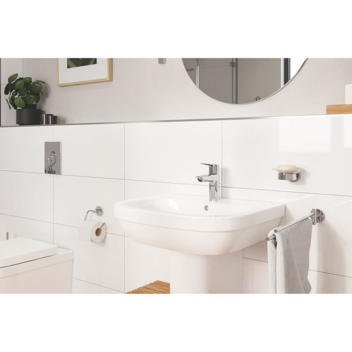 GROHE QUICKFIX Start Single-Lever Basin Mixer Tap - Chrome - Water Saving - Easy Installation