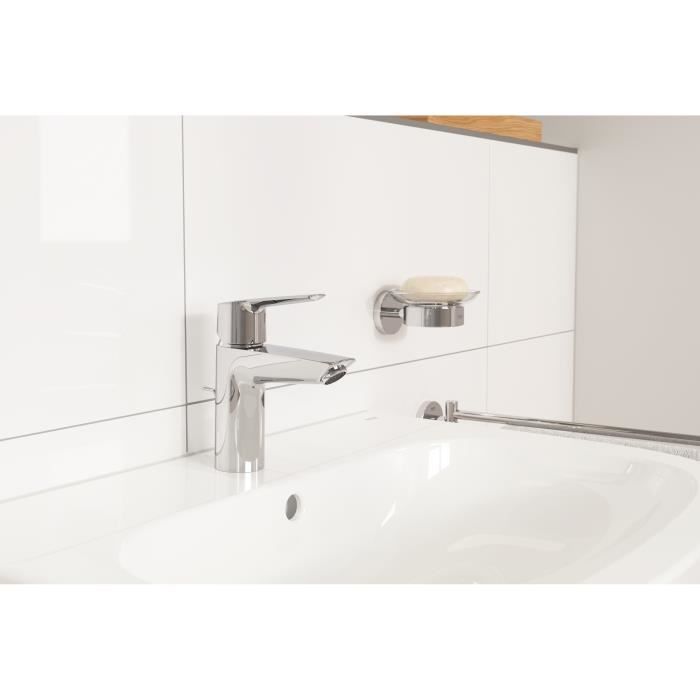 GROHE QUICKFIX Start Single-Lever Basin Mixer Tap - Chrome - Water Saving - Easy Installation