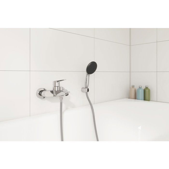 GROHE Start Bath/Shower Mixer - Automatic Diverter - Water-Saving - Chrome