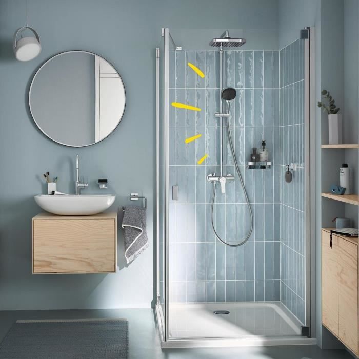 GROHE Vitalio Comfort 250 Shower Column - Single-Lever Mixer - Chrome - 26985001