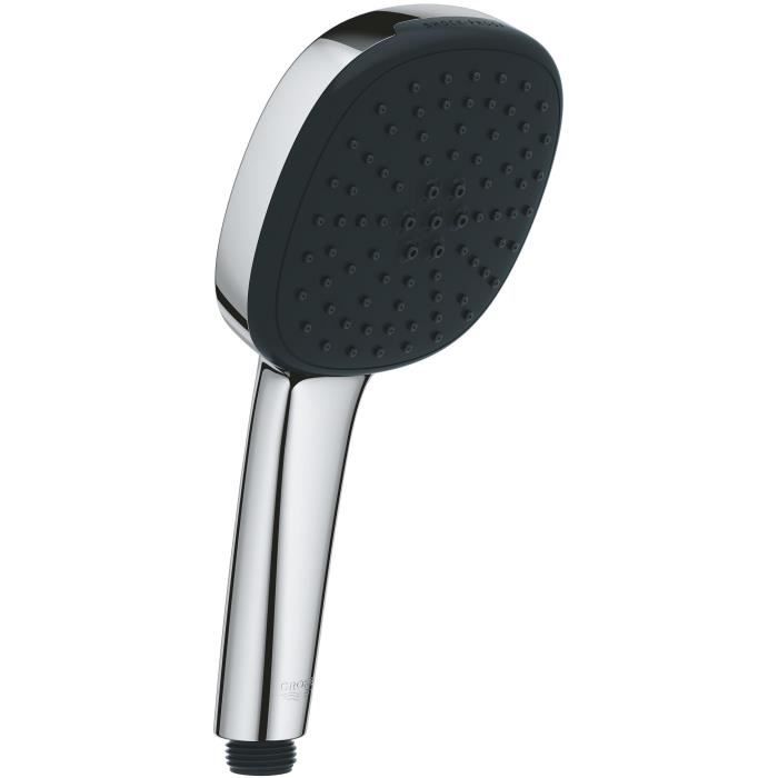 GROHE Vitalio Comfort 110 Shower Head 26925001 - 2 Spray Patterns (Rain/Stimulating) - Water Saving - Chrome