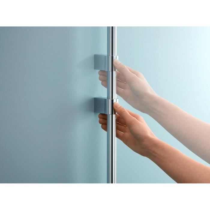 GROHE Shower Set with 3-Jet Shower Head, 90 cm Bar and Hose - Vitalio Start 110 26956001 - Water Saving - Chrome