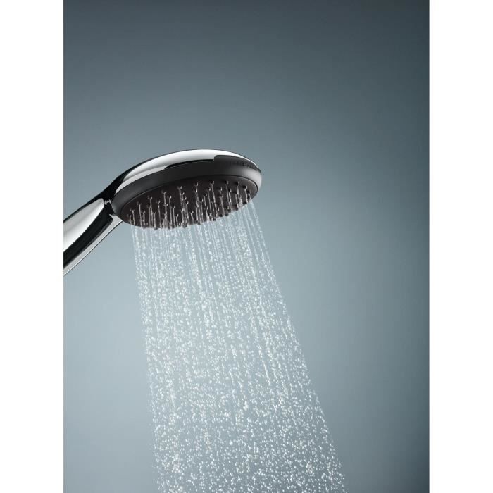 GROHE Vitalio Start 110 Flexible Hose and Single-Spray Shower Head (Rain) - 26720001 - Water Saving