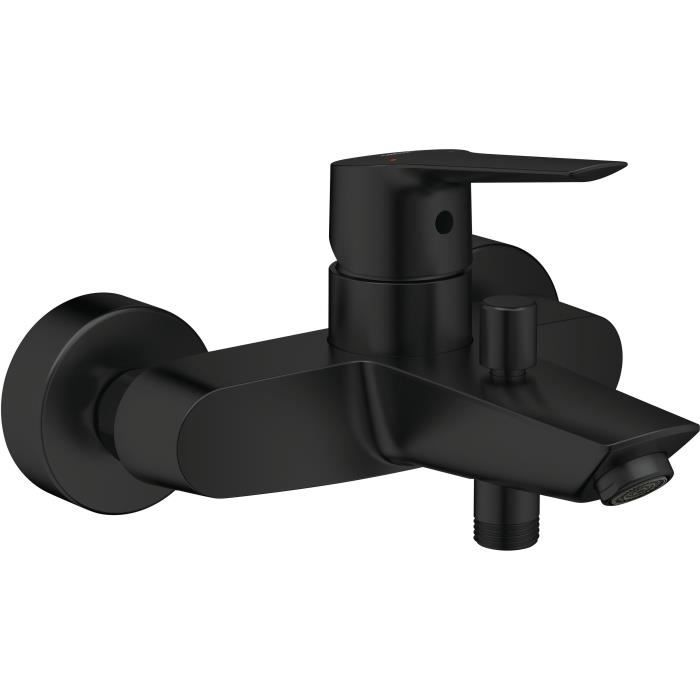 GROHE Start Single-Lever Bath/Shower Mixer Tap - Matte Black - Automatic Diverter