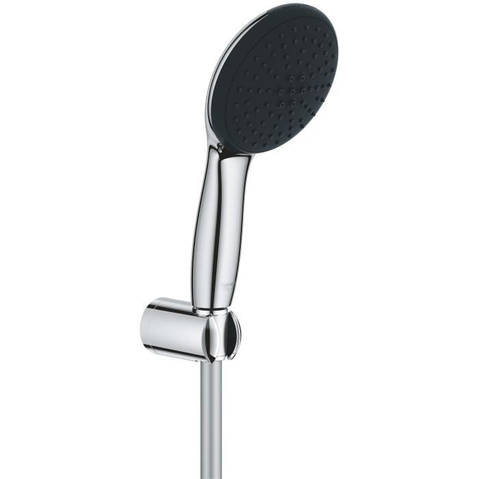 GROHE Vitalio Start 110 Shower Set - 2-Spray Shower Head - Holder and Hose - Water Saving - 27950001