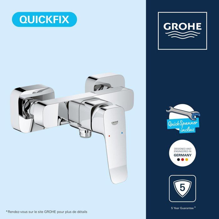 GROHE DICE Shower Mixer - Chrome