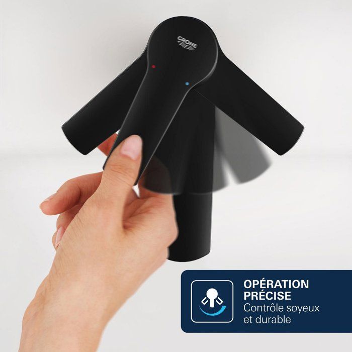 GROHE DICE Bidet Mixer Tap - Matte Black