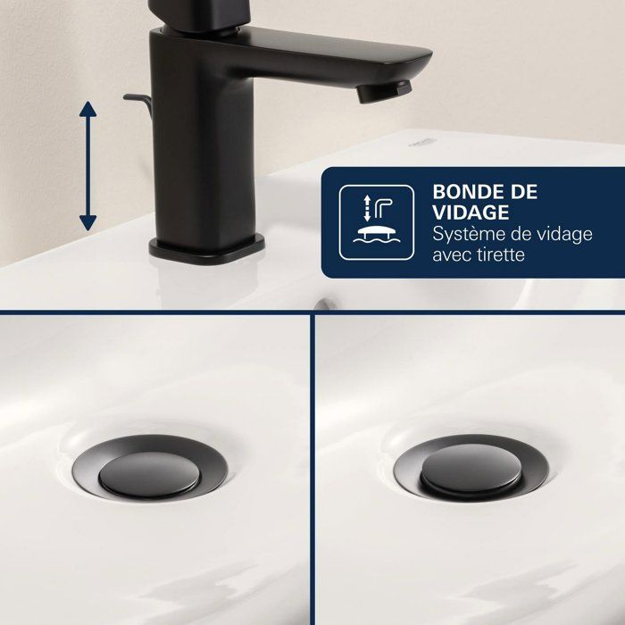 GROHE DICE Bidet Mixer Tap - Matte Black