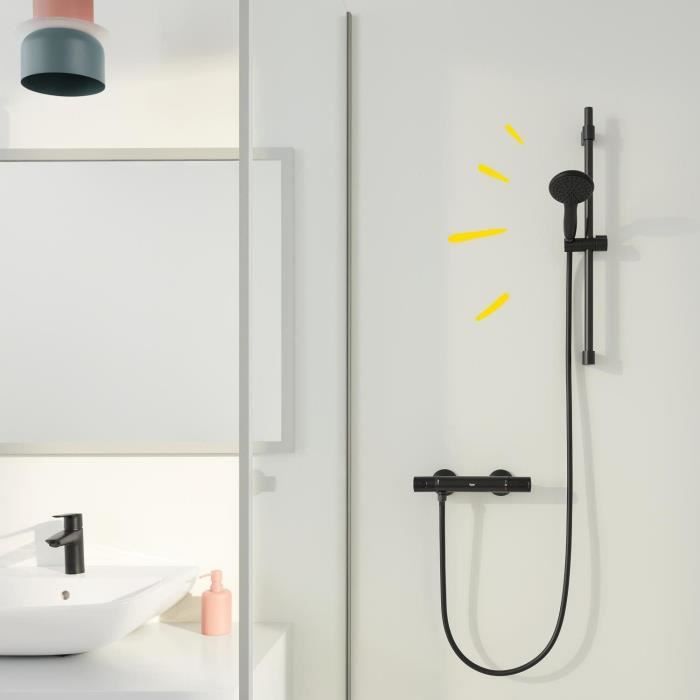 GROHE Vitalio Start 110 Shower Head - 2 Spray Patterns - Matte Black