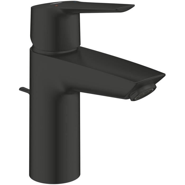 GROHE Start Single-Lever Basin Mixer Tap - Matte Black - Standard Height
