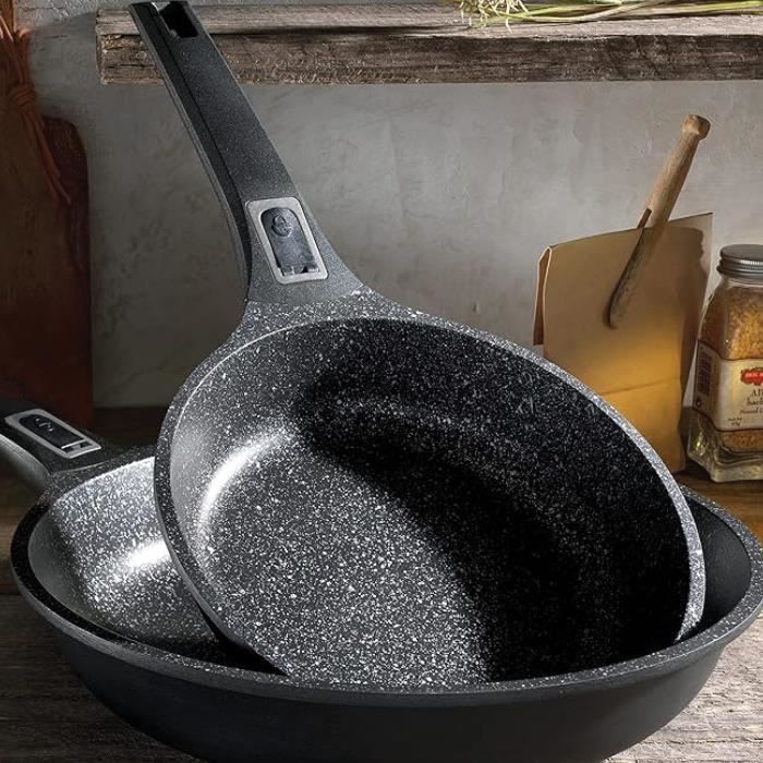 GSW Frying Pan - EASY CLICK - 20 cm - Cast Aluminum - Induction Compatible