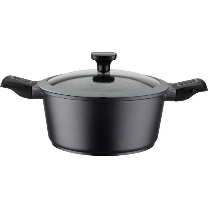 GSW EASY CLICK Cast Aluminum Saucepan - 28 cm - Induction
