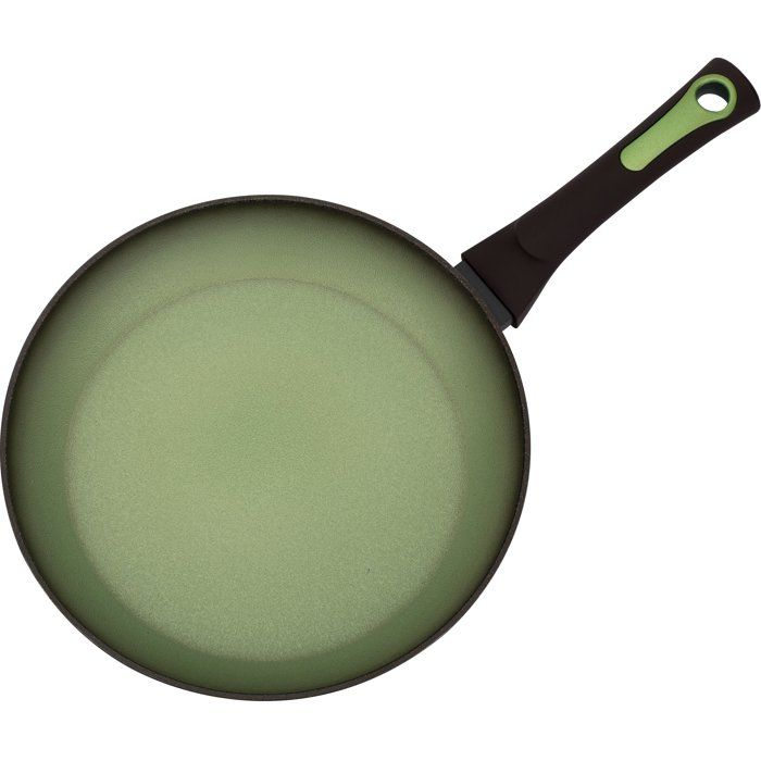 GSW AVOCADO Frying Pan Set - 2 Pieces - 24 and 28 cm - Forged Aluminum - Induction Compatible - Green