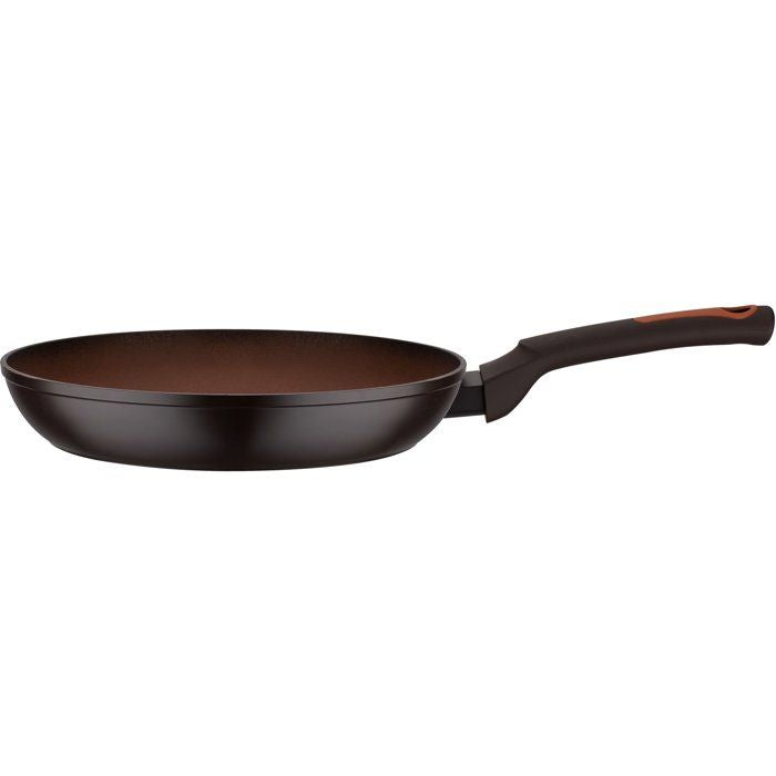 GSW TERRA Frying Pan Set - Induction Compatible - Ø 24 and 28 cm - 3 mm Forged Aluminum - Red
