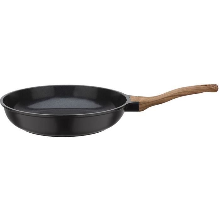 GSW NATURAL FIT Frying Pan - 24 cm - 100% Recycled Cast Aluminum - Induction
