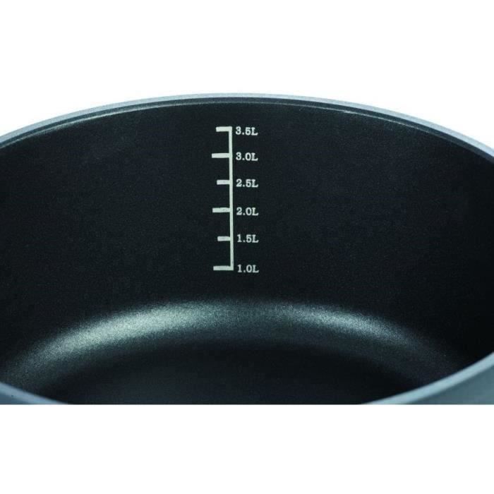 GSW Cast Aluminum Casserole Dish - 28 cm - Induction Compatible - Black