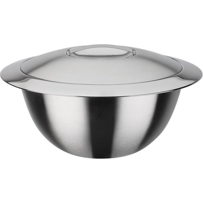 GSW - Insulated Salad Bowl - DESIGN - 20 cm - Double Wall - Stainless Steel