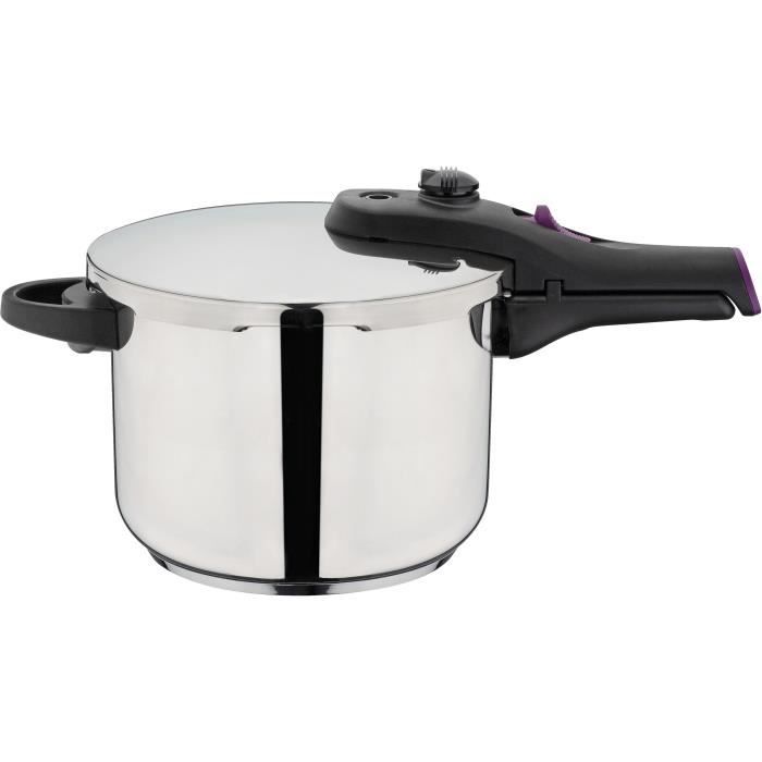 GSW Pressure Cooker - Rapid - 22 cm - 6 L - Induction - Stainless Steel