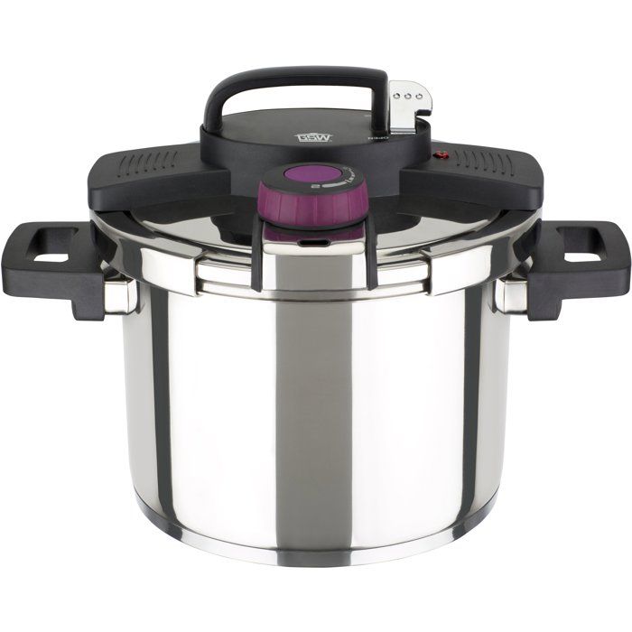 Autocuiseur - Induction - GSW - Easy Click - 6 L - Ø 22 cm - Acier massif 18/10