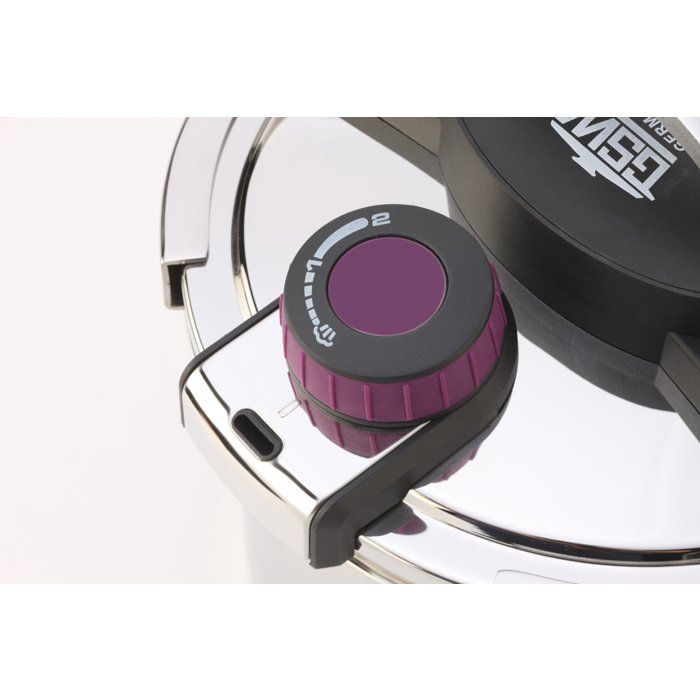 Autocuiseur - Induction - GSW - Easy Click - 6 L - Ø 22 cm - Acier massif 18/10