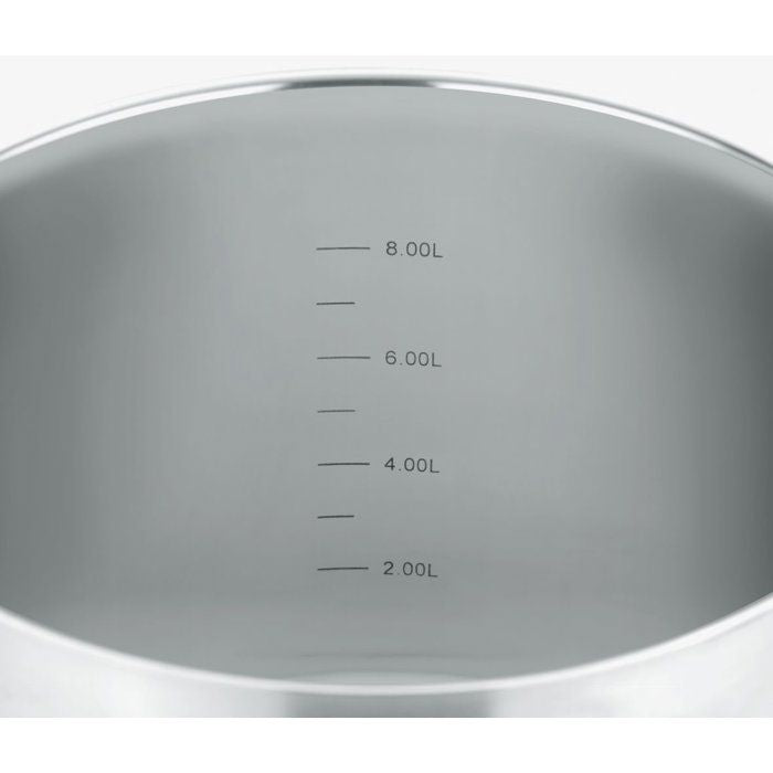 GSW Elegance Cookware Set - 9 Pieces - Stainless Steel - Induction Compatible 9-piece