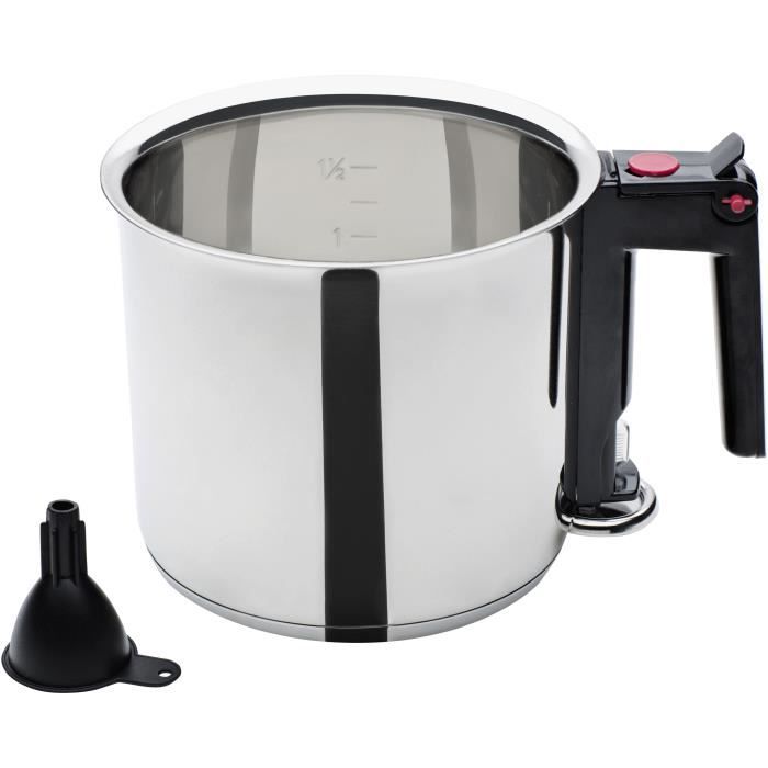 GSW 16 cm Bain-Marie - Double-walled - Induction Compatible - Stainless Steel
