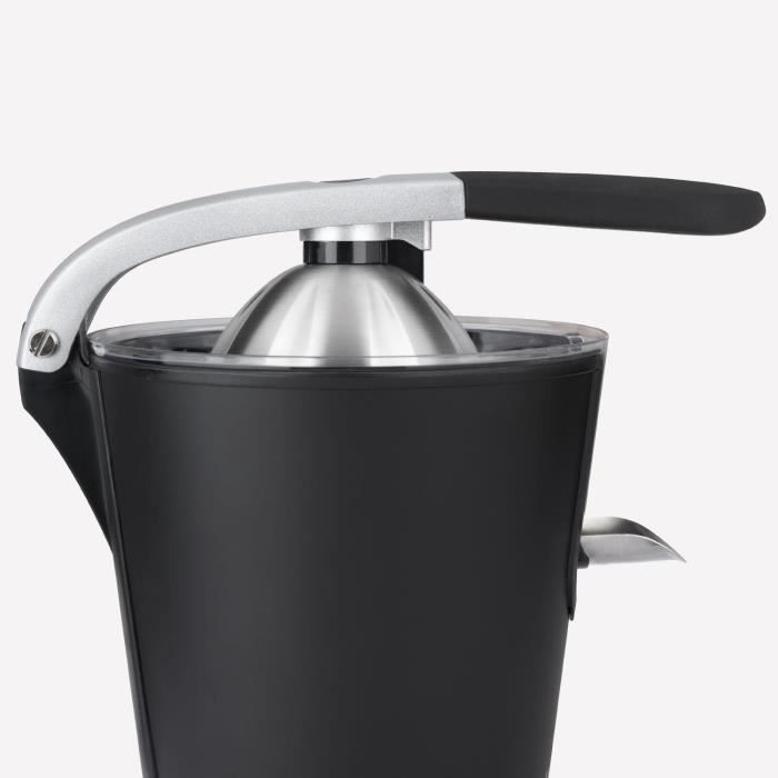 H.Koenig Citrus Juicer - AGR82 - Electric - 160 W - Matte Black and Stainless Steel