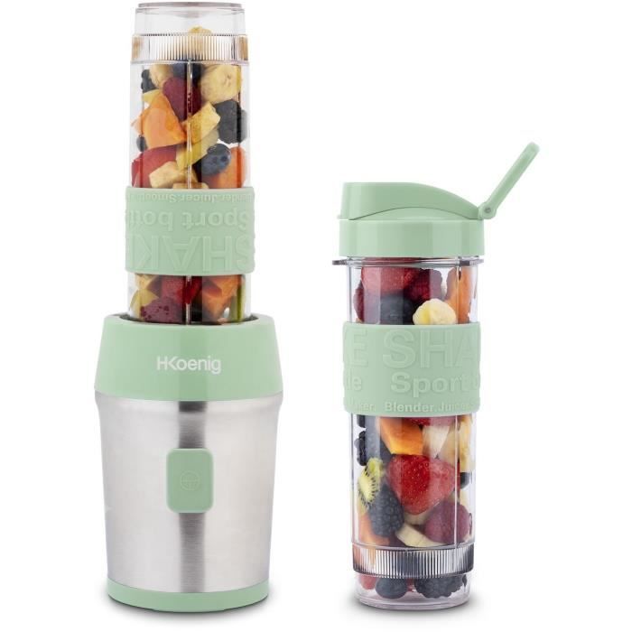 H.KoeNIG Mini Blender - 300W - 570 ml - Pastel Green - SMOO18